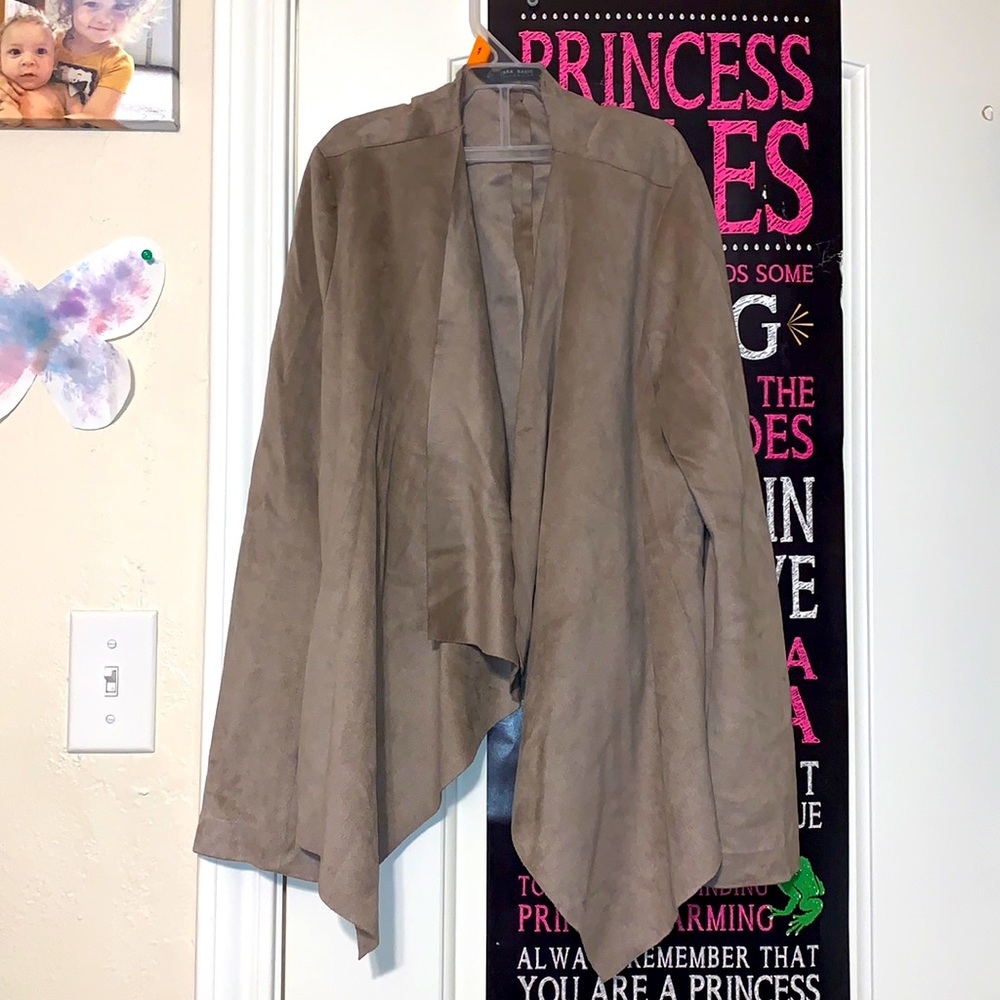 Zara basic collection soft jacket